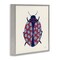 Stupell Industries Rose Blooming Beetle Framed Giclee Wall Art Design by Yvette St. Amant